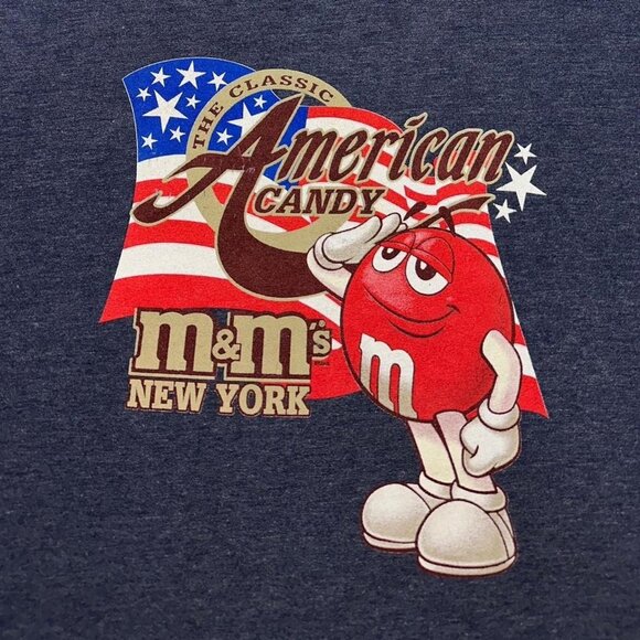 M&M New York Ringer T-Shirt - Picture 3 of 5